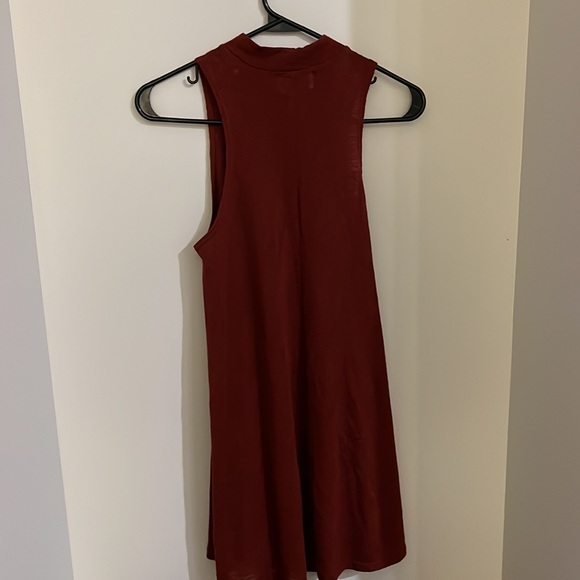Red tank dress - Picture 2 of 5